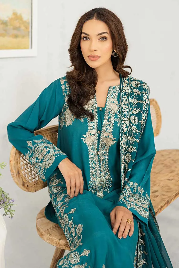 03 Evara Kaia Embroidered Raw Silk Collection