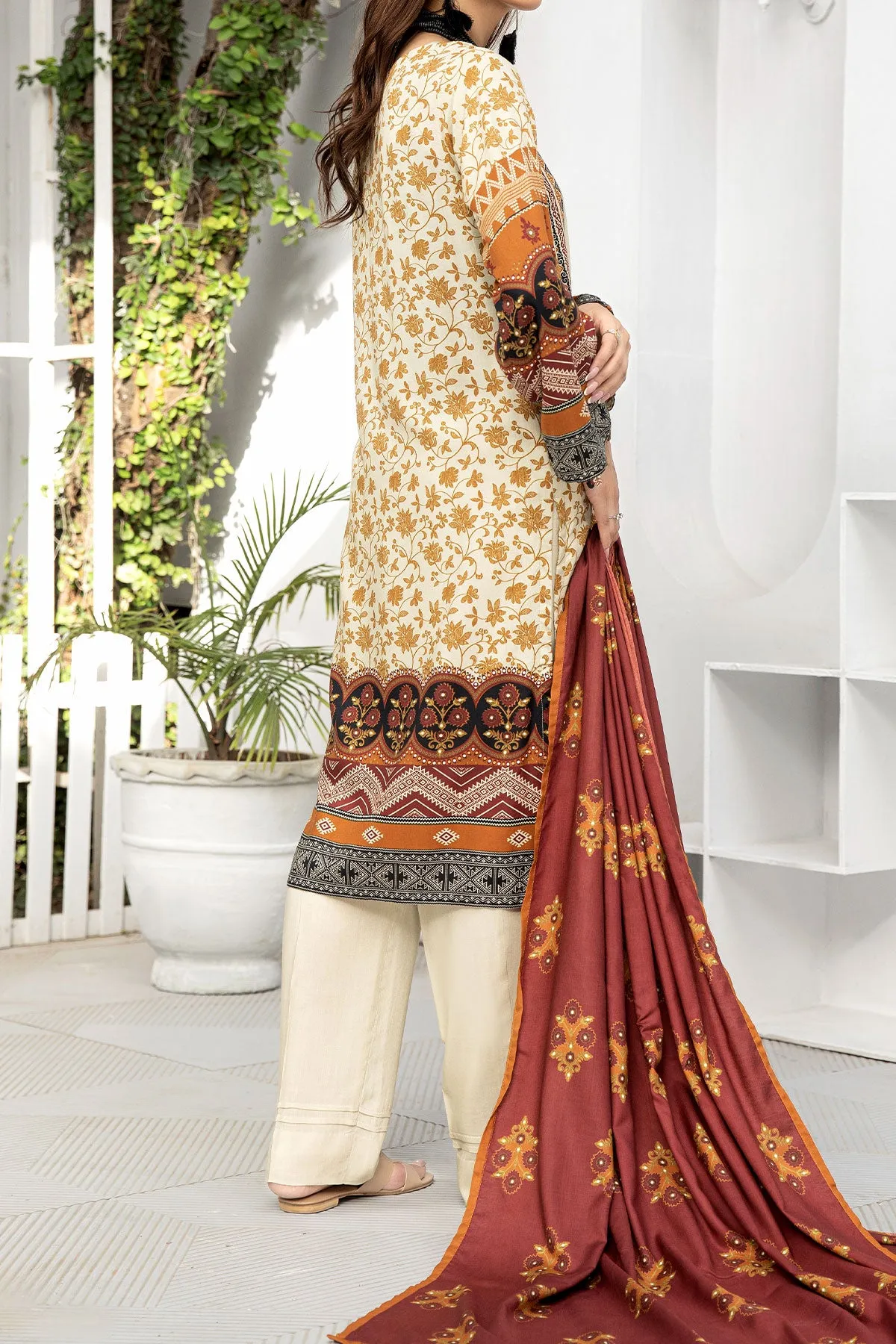 3 PIECE DIGITAL PRINT LINEN  | DPL-153