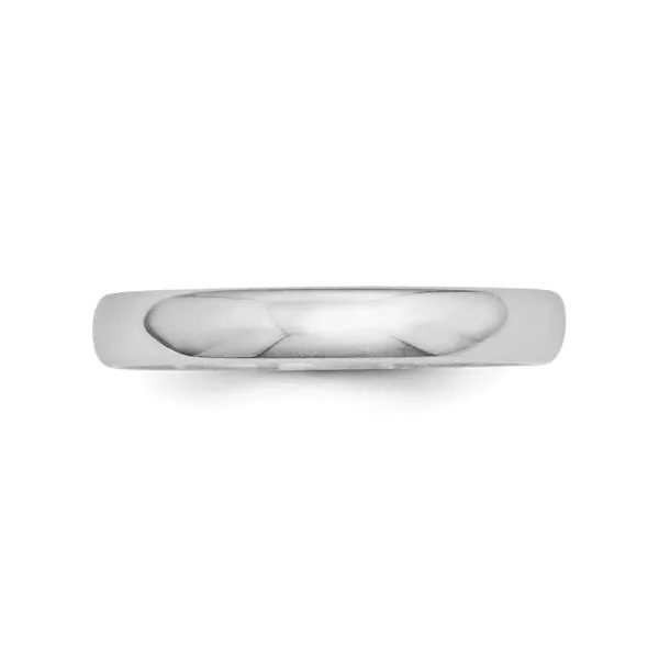 3MM White Gold Wedding Band