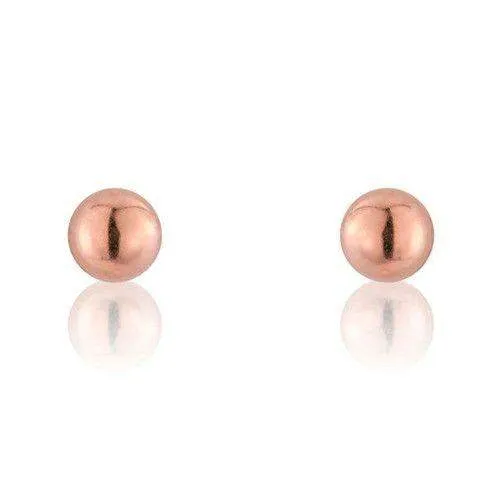 9ct Yellow, White or Rose Gold Stud Earrings - MM8983Q