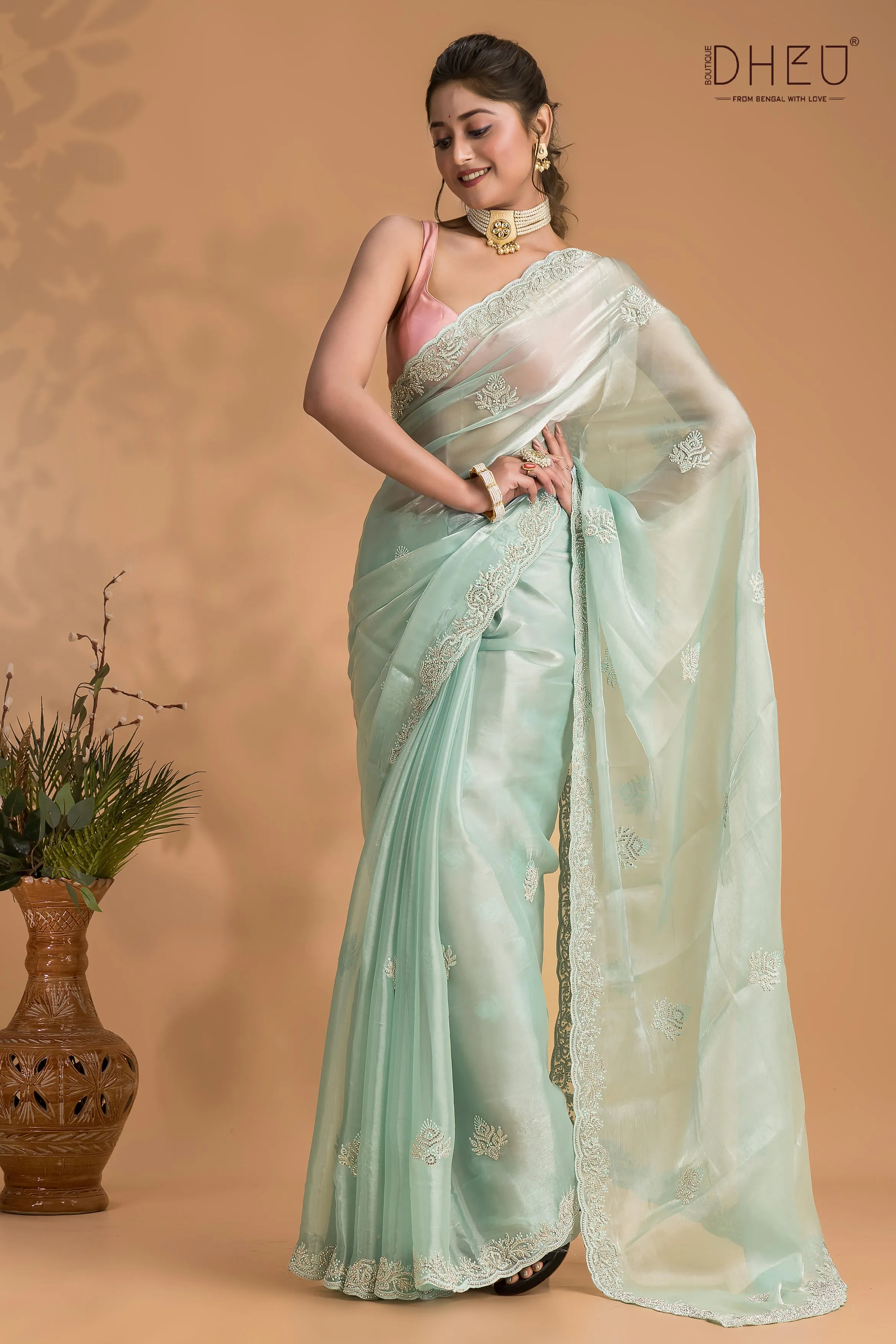 Acacia - Exclusive Designer Organza Saree