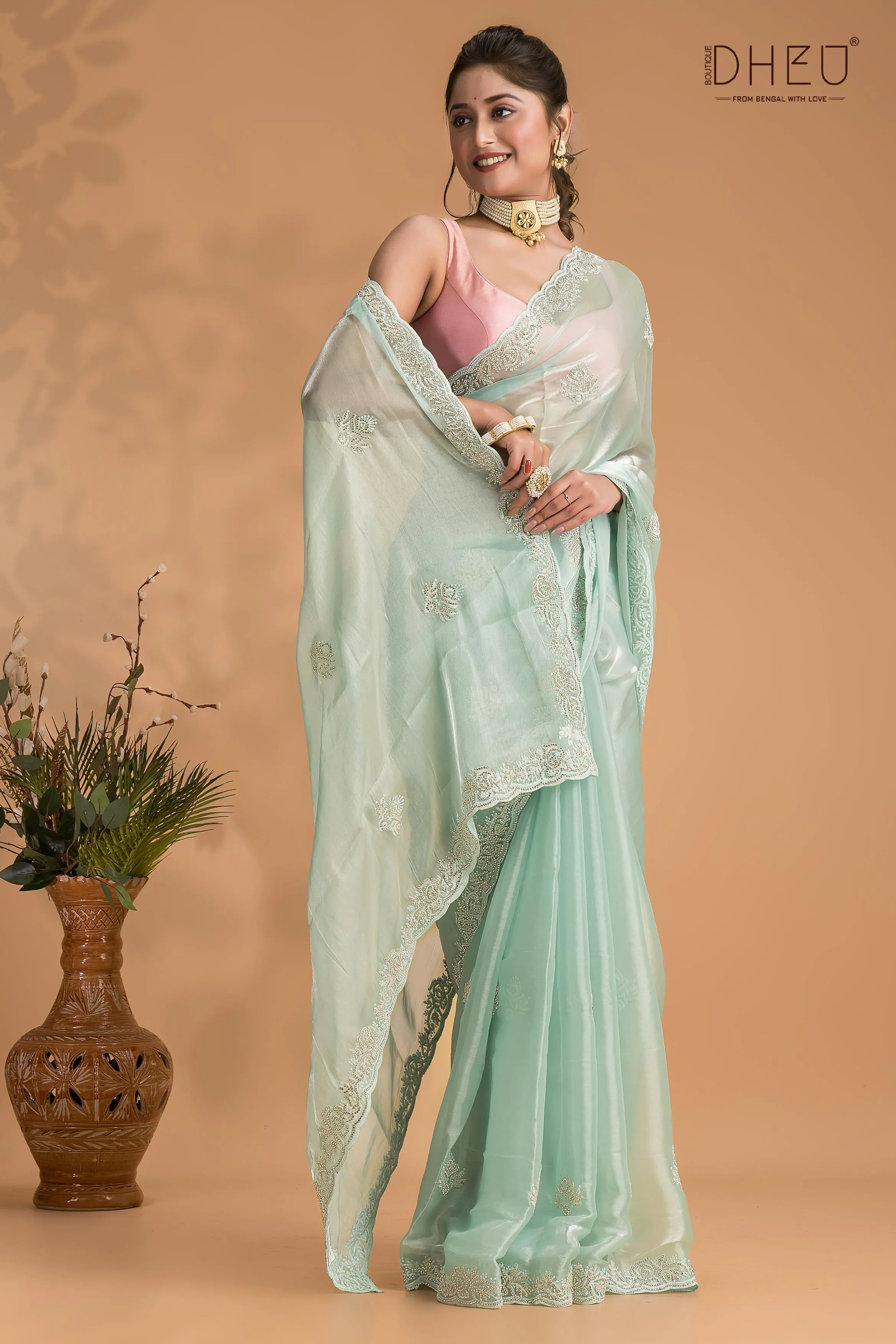 Acacia - Exclusive Designer Organza Saree