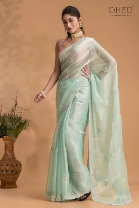 Acacia - Exclusive Designer Organza Saree