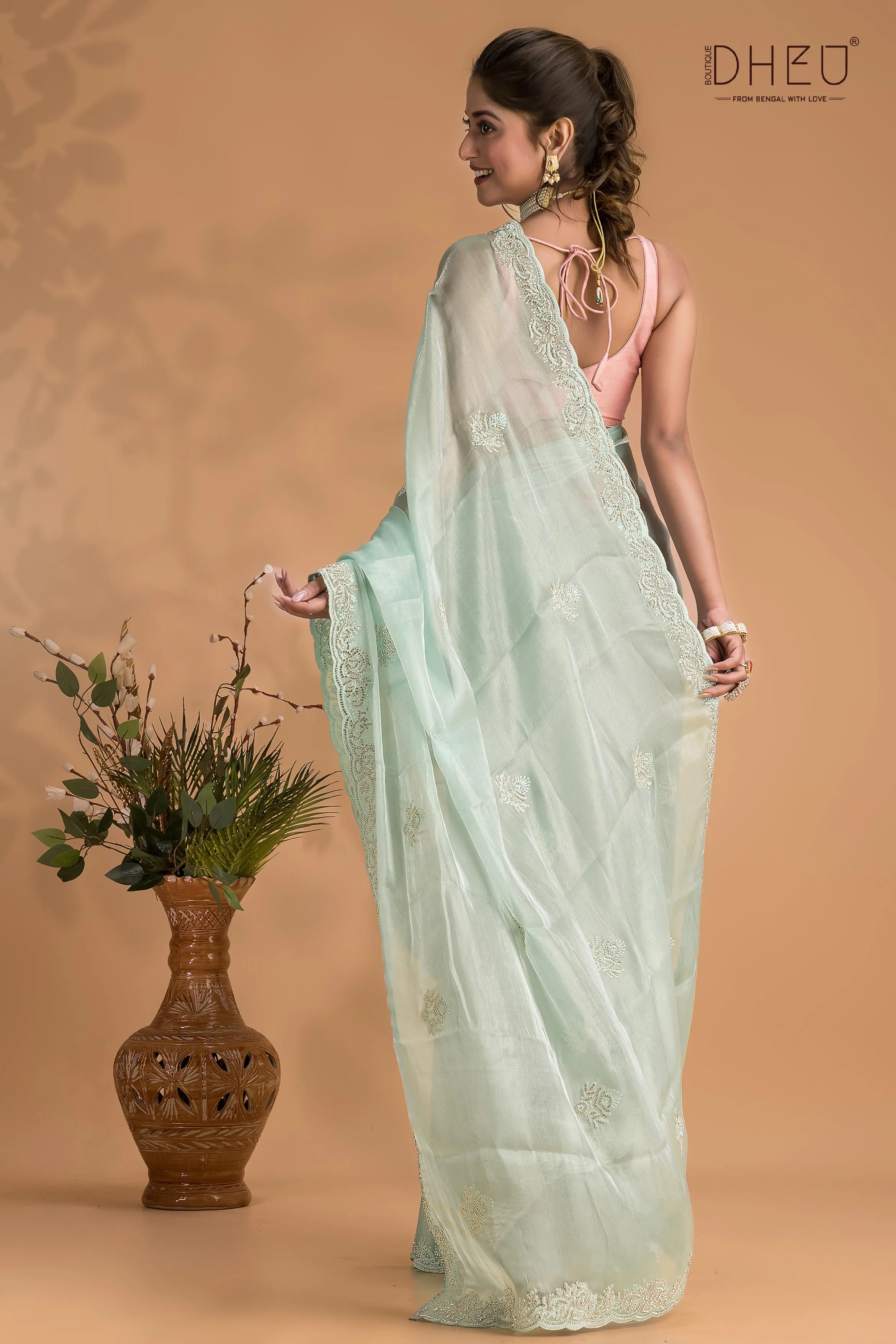 Acacia - Exclusive Designer Organza Saree