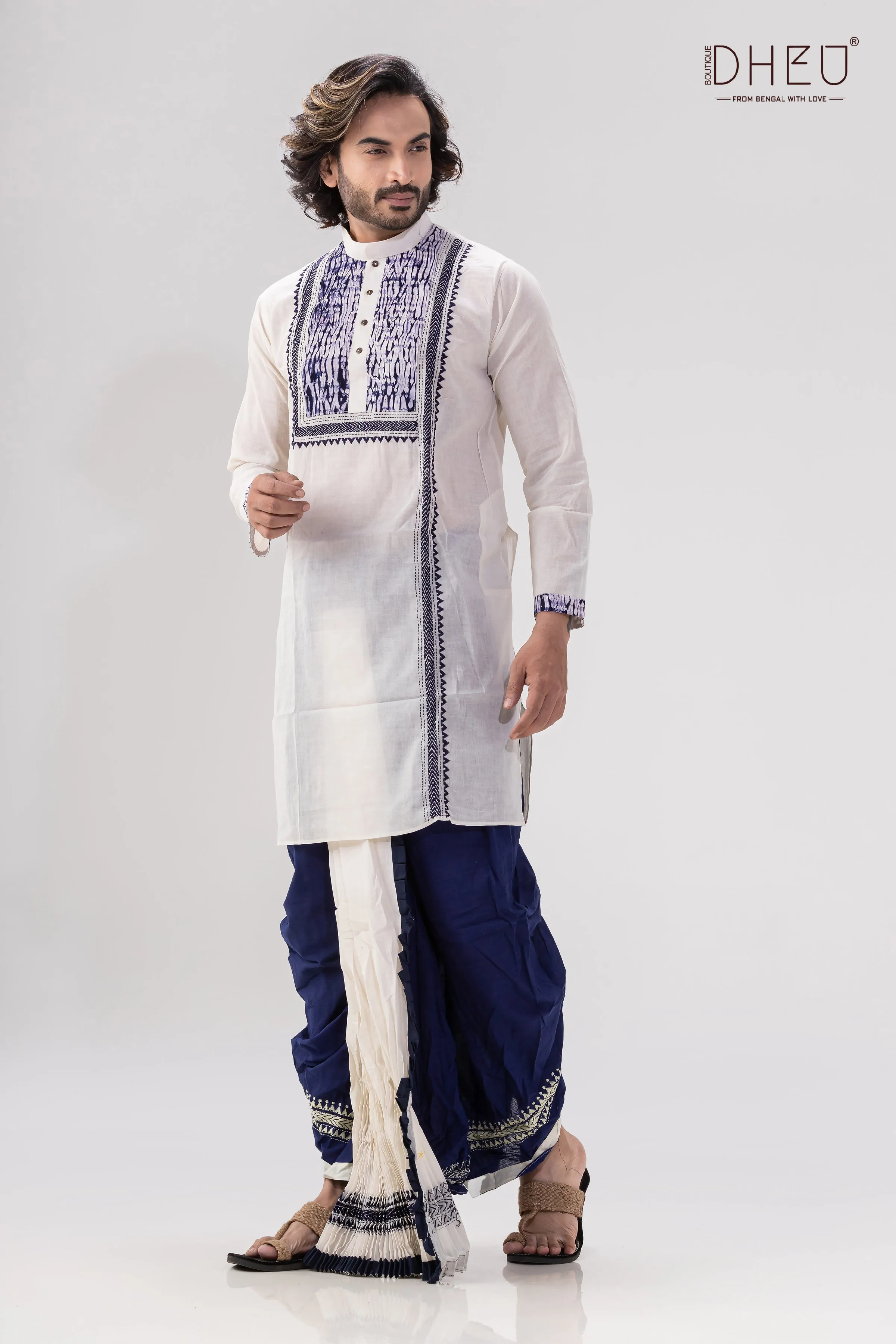 Agantuk-Kurta Dhoti(Optional)