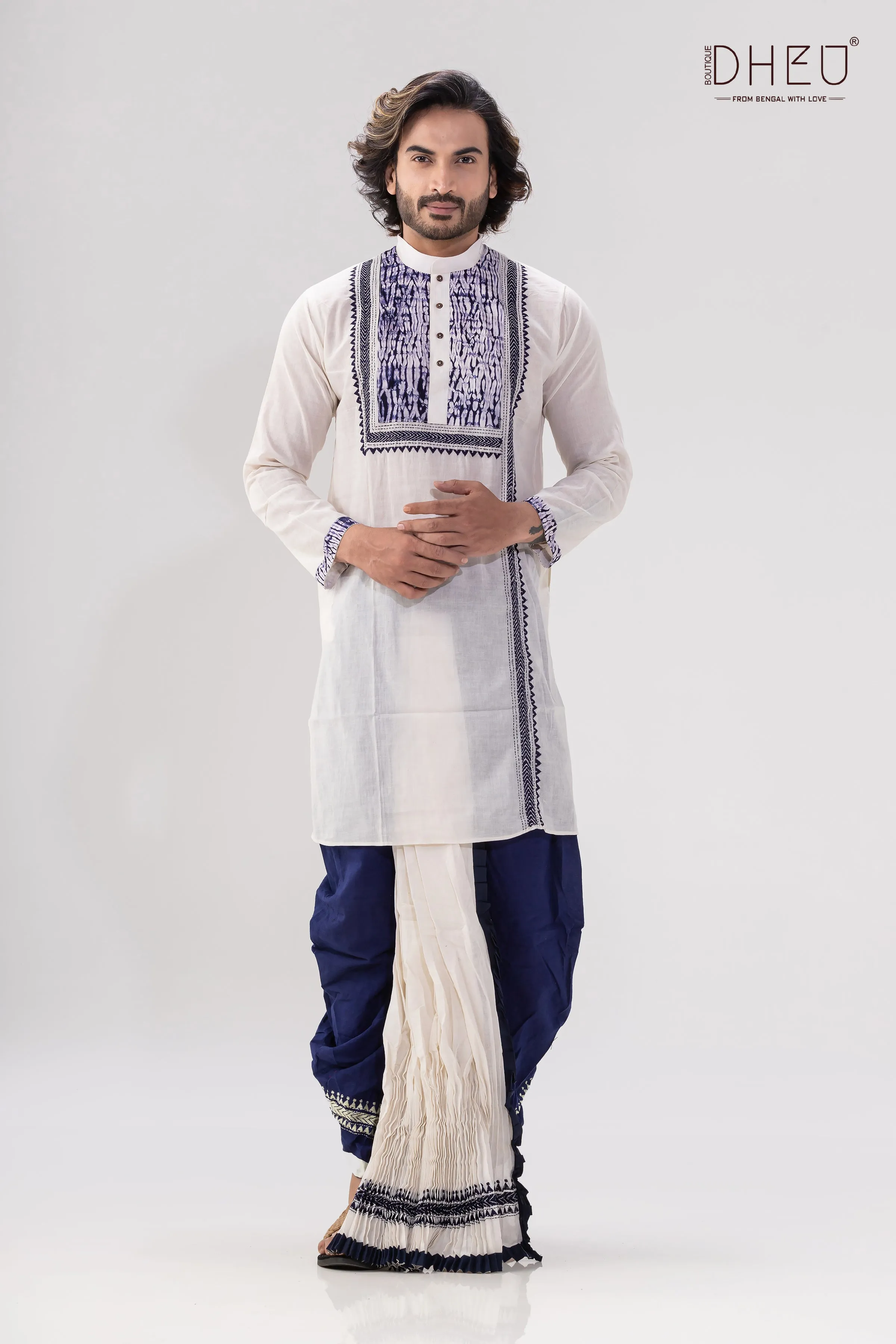 Agantuk-Kurta Dhoti(Optional)