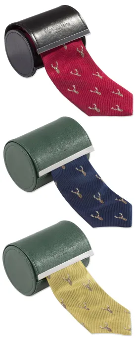 Alan Paine Ripon Silk Tie | Stag's Head