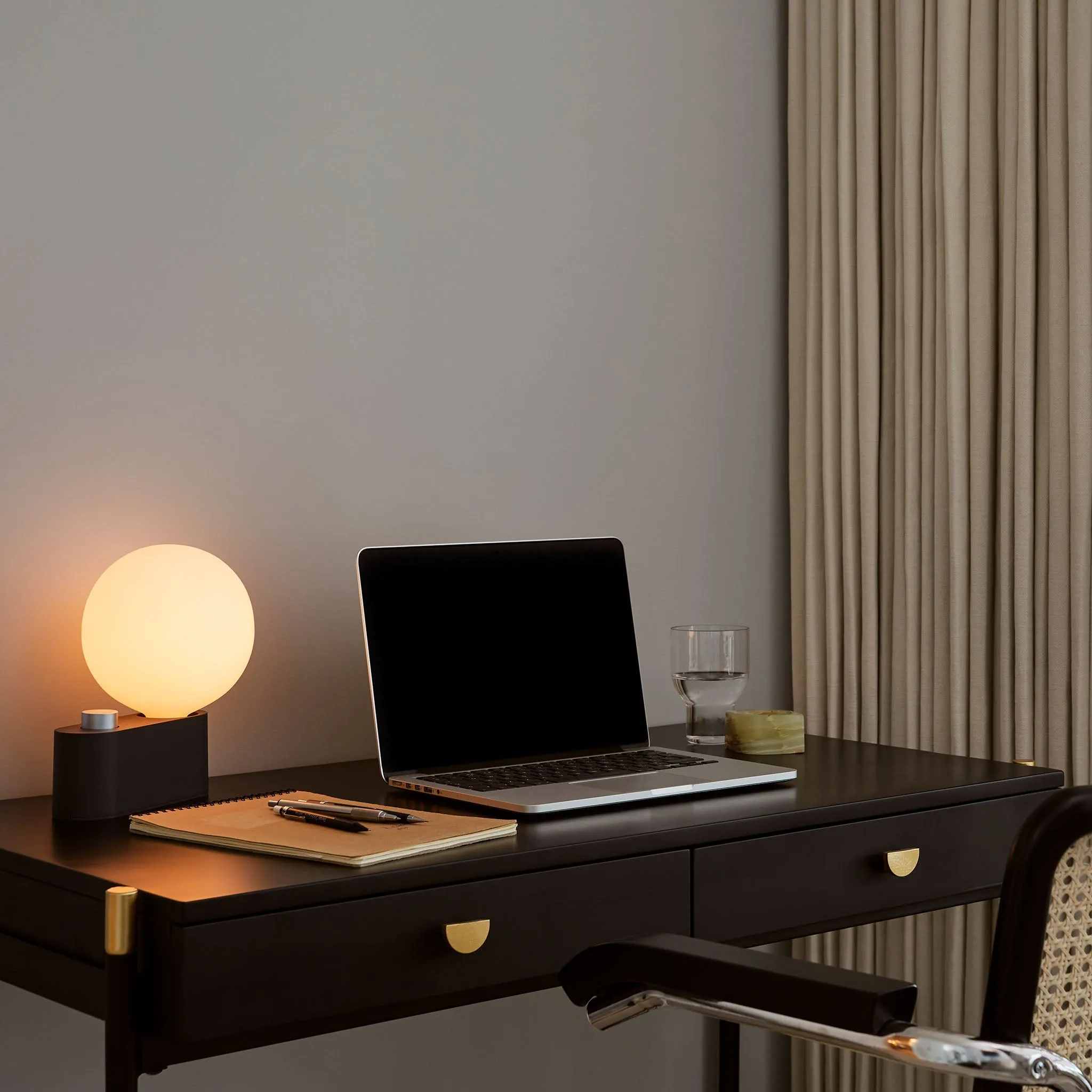 Alumina Multi-Use Lamp in Charcoal