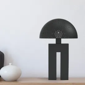 Amur Matte Black Table Lamp