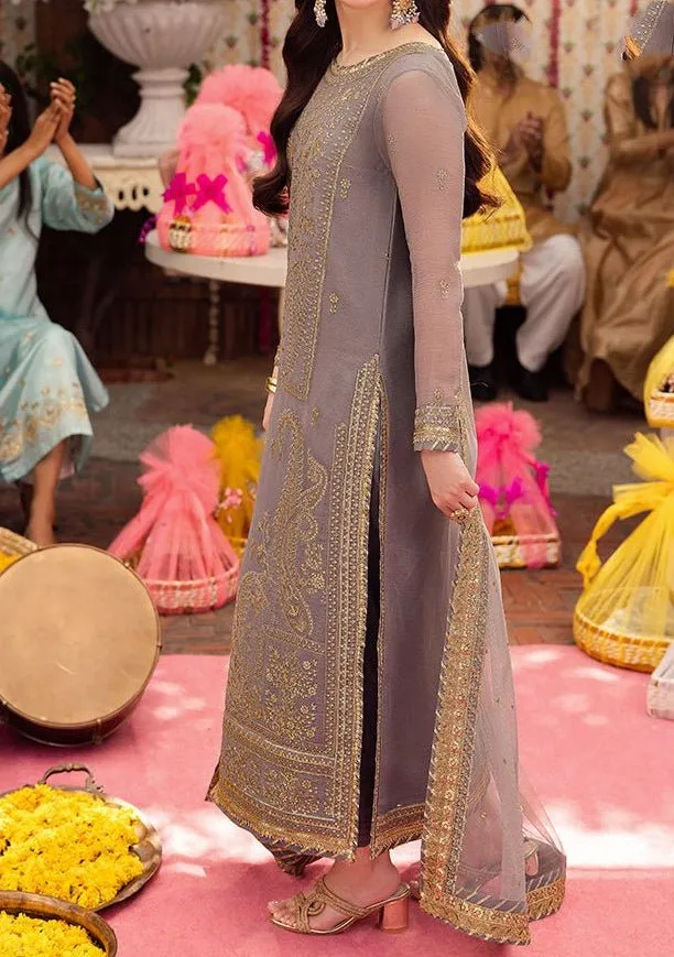 Asim Jofa Jag Mag Pakistani Chiffon Dress