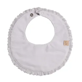 Baby Gi White Lace Bib