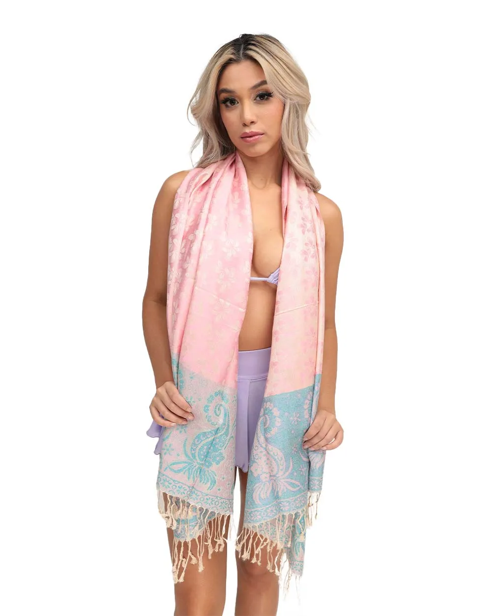 Baby Pink Pixie Dreams Pashmina