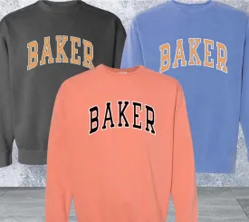 Baker Comfort Colors Crewneck Sweatshirt