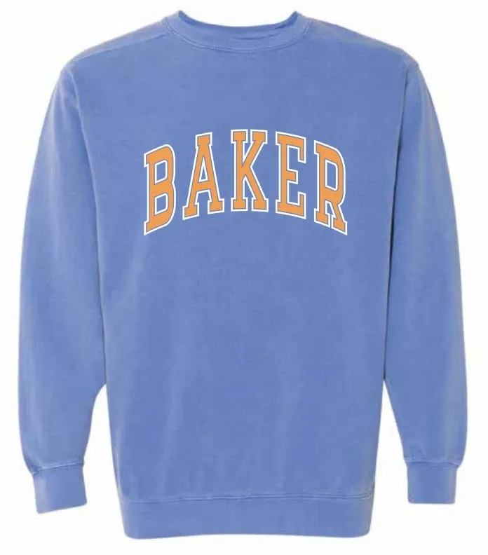 Baker Comfort Colors Crewneck Sweatshirt