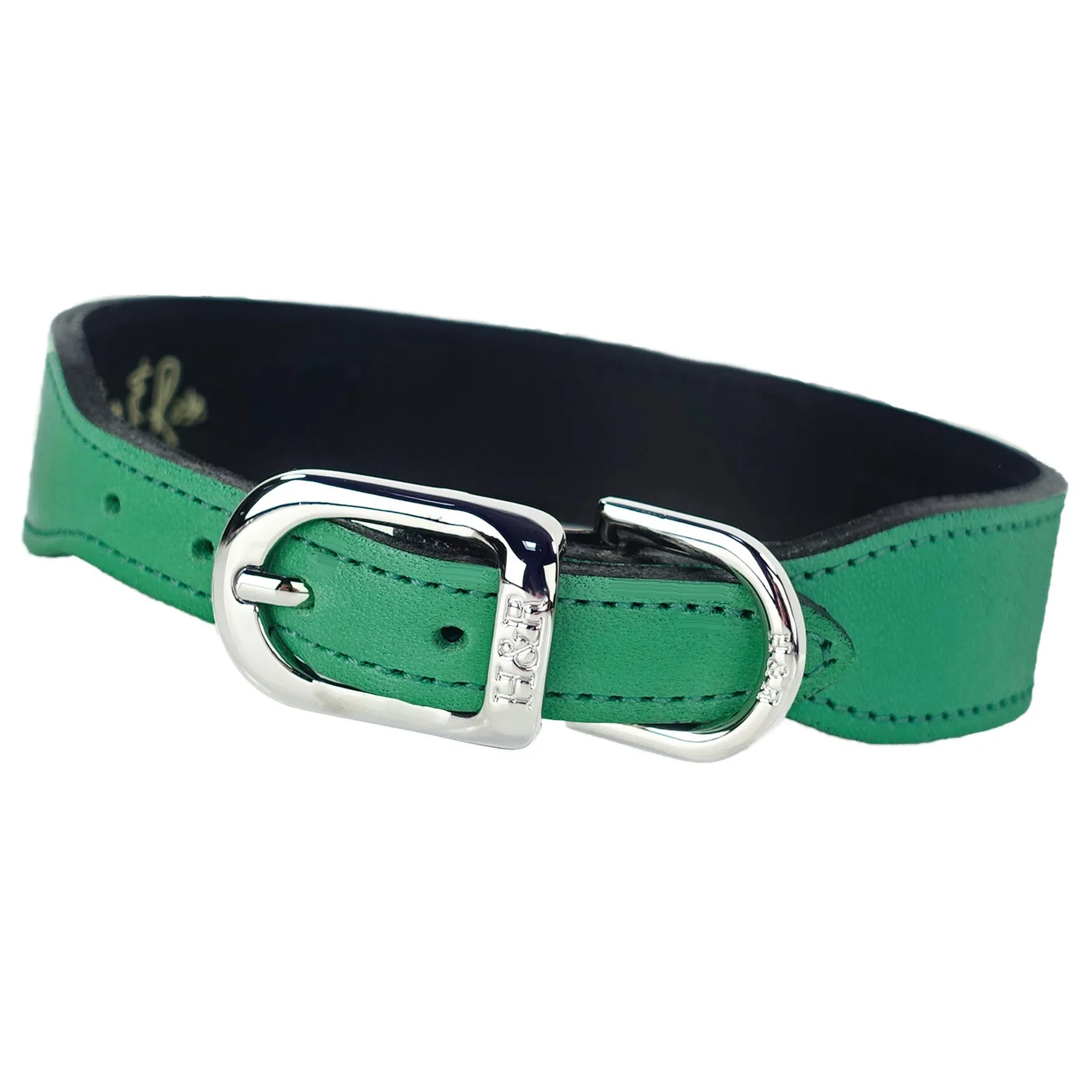 Barclay Dog Collar in Emerald Green