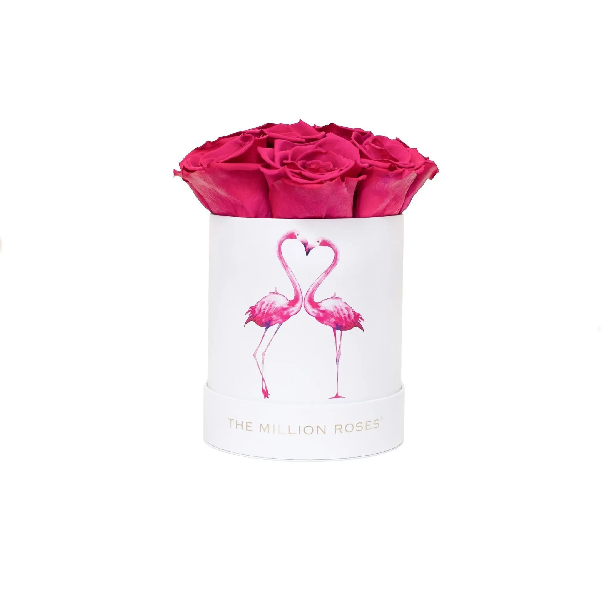 Basic White Box | Flamingo Edition | Pink Gold Roses