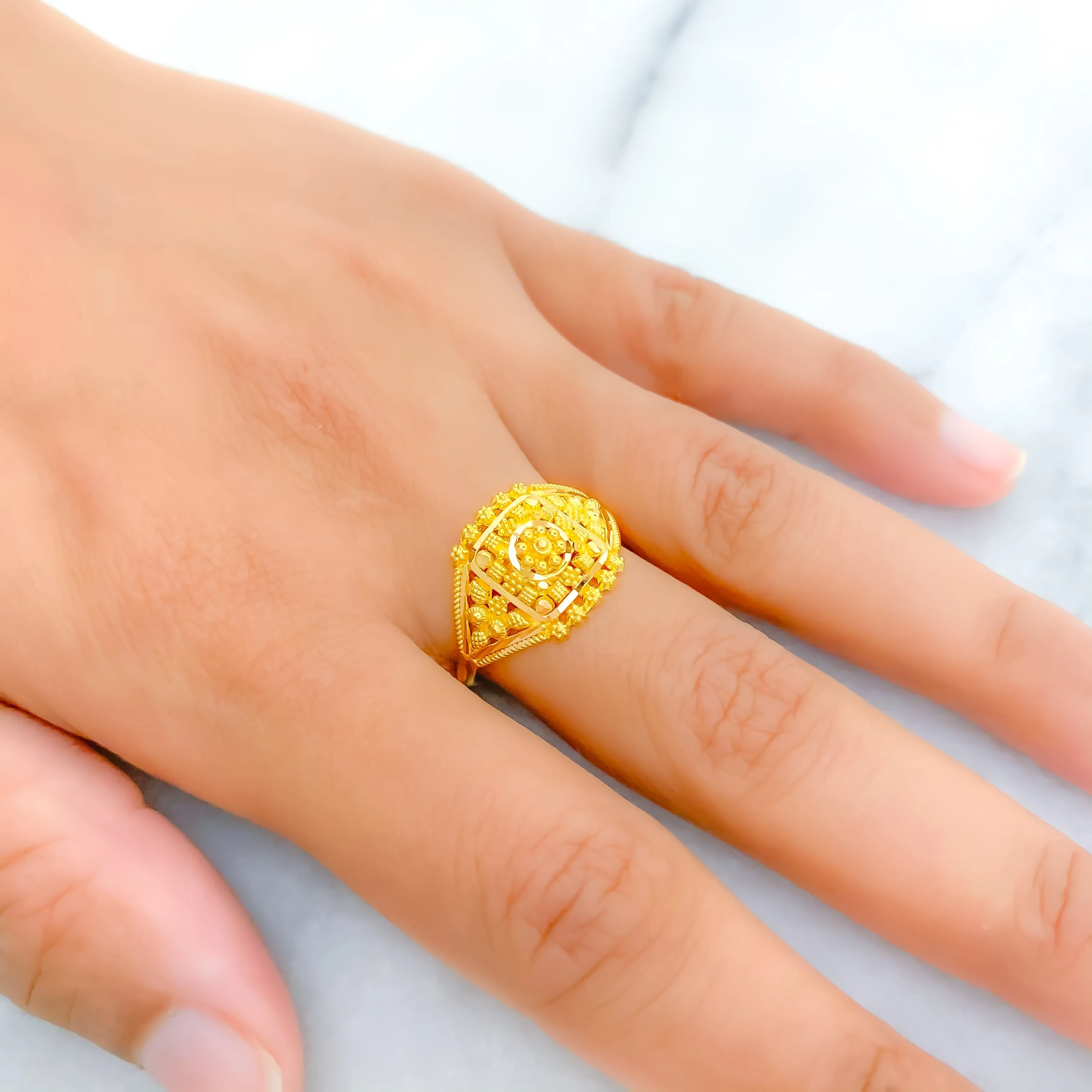 Beautiful Radiant Ring