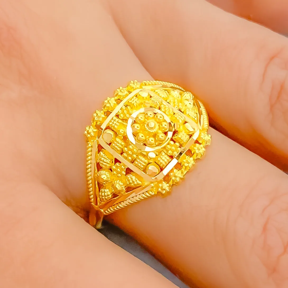 Beautiful Radiant Ring