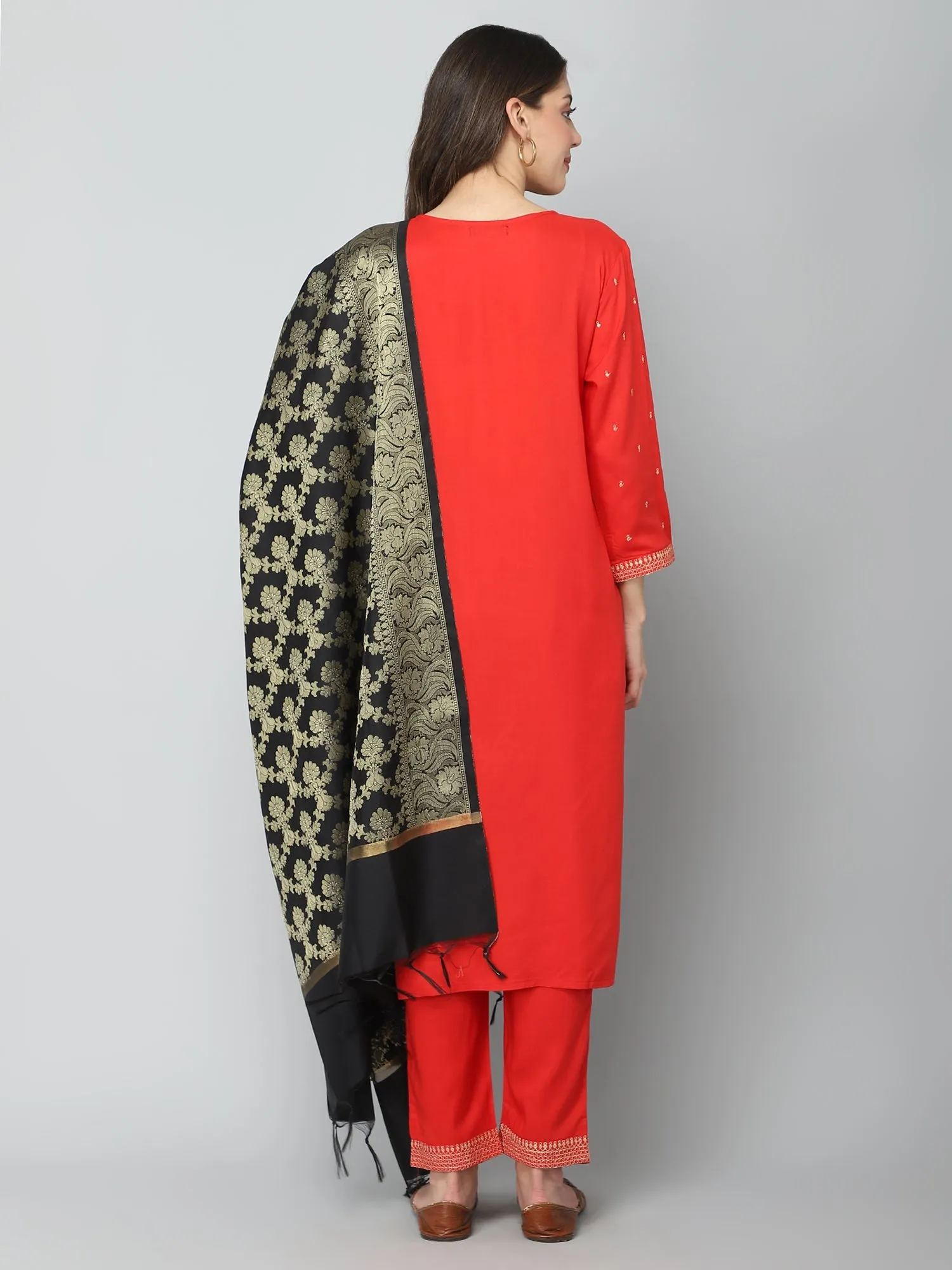 Black Banarasi Dupatta