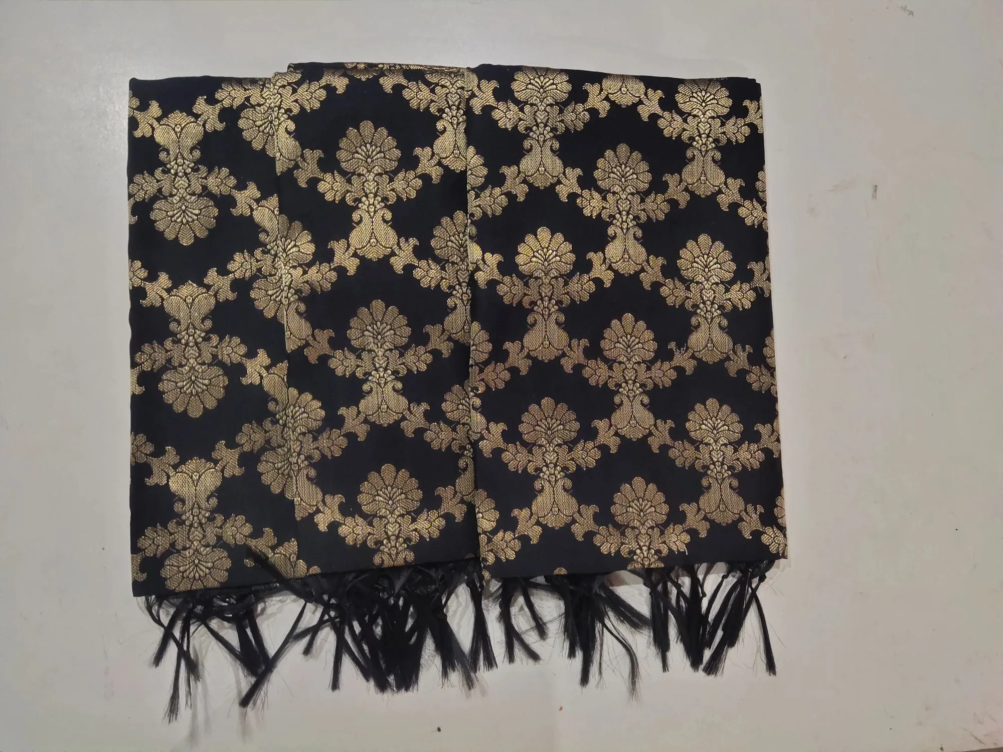 Black Banarasi Dupatta