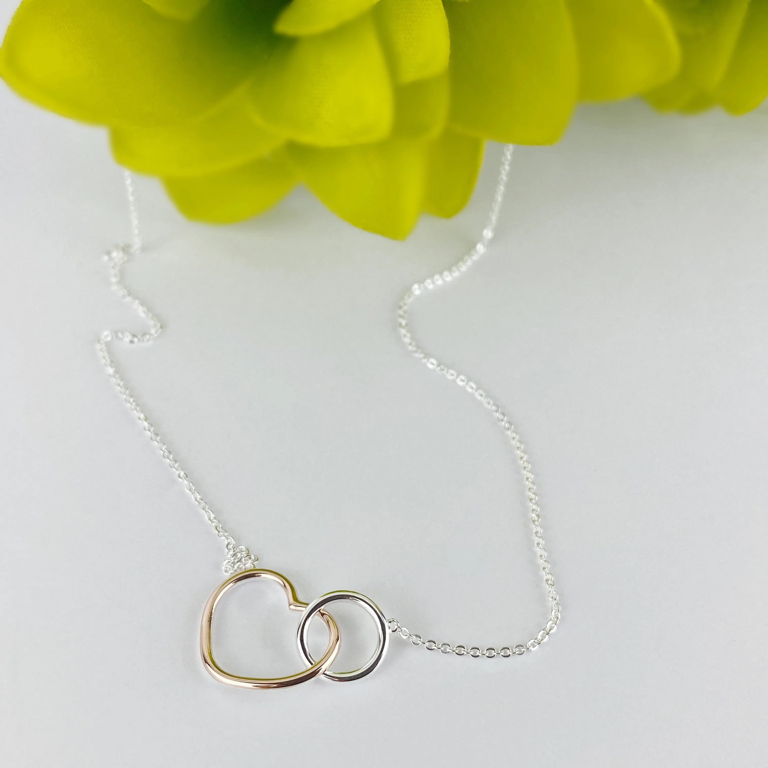 Blush Heart Pendant - SCHN1079