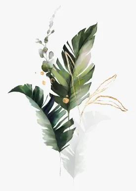 Botanical Wall Art Print 'Feathered' - Plant Prints, Botanical Art Prints and Botanical Illustrations