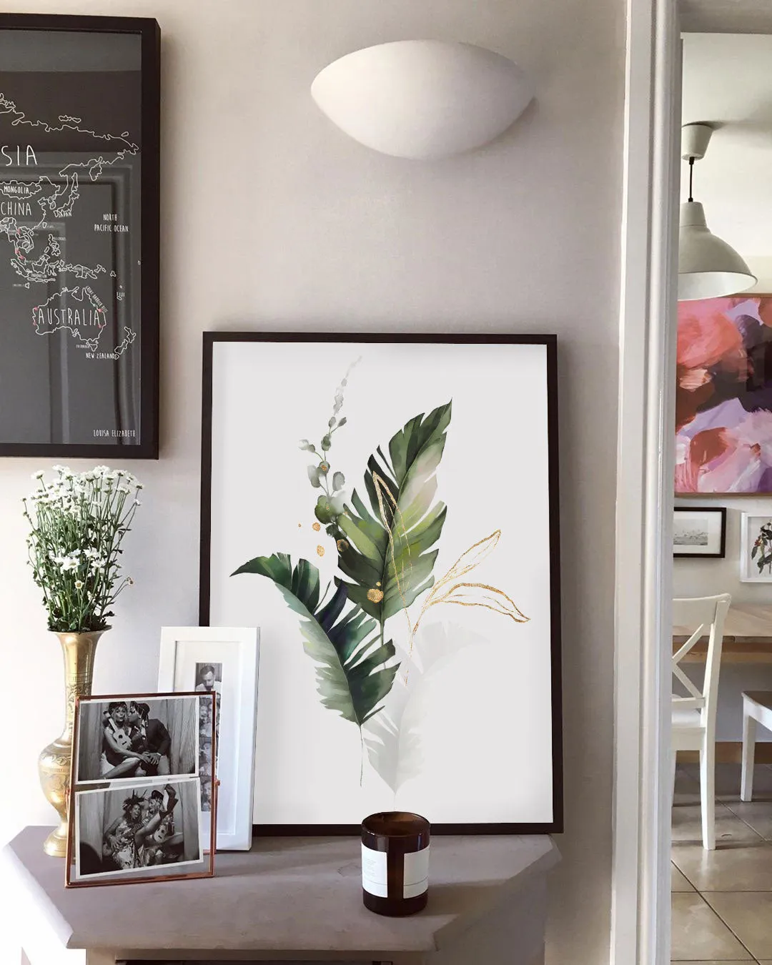 Botanical Wall Art Print 'Feathered' - Plant Prints, Botanical Art Prints and Botanical Illustrations