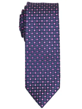 Boy's Tie 17422 Grey/Pink/Navy