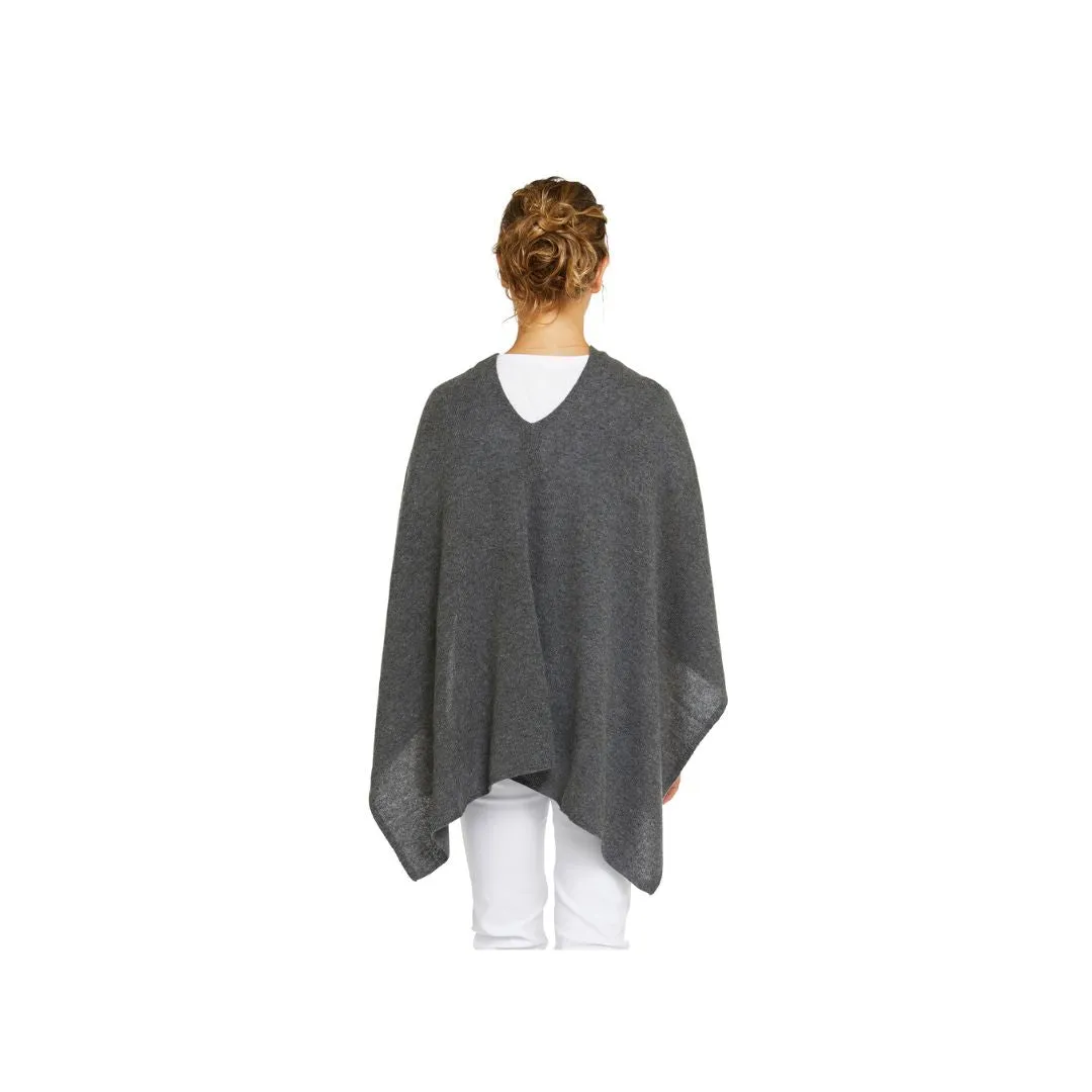 CASHMERE CLASSIC TOPPER - GRAPHITE