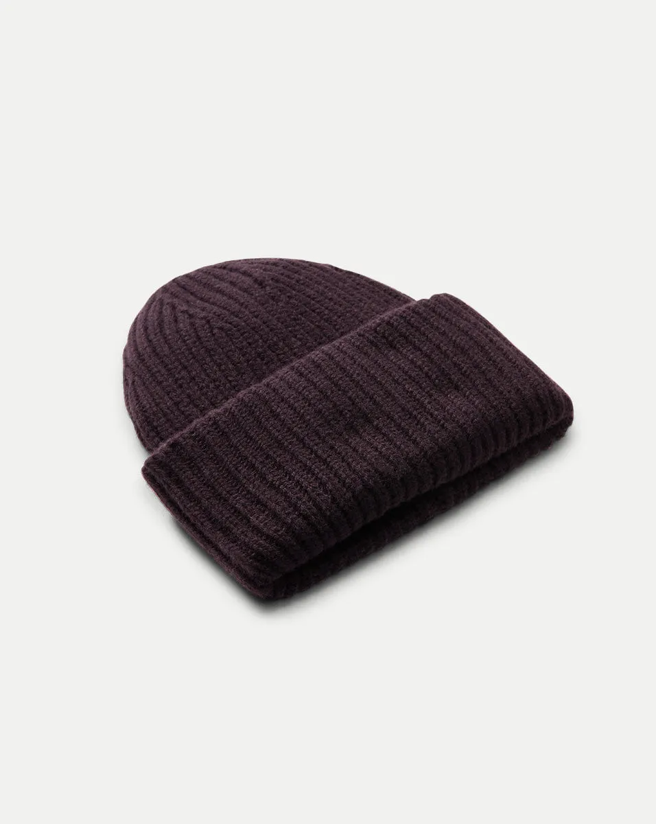 Cashmere Foldover Beanie