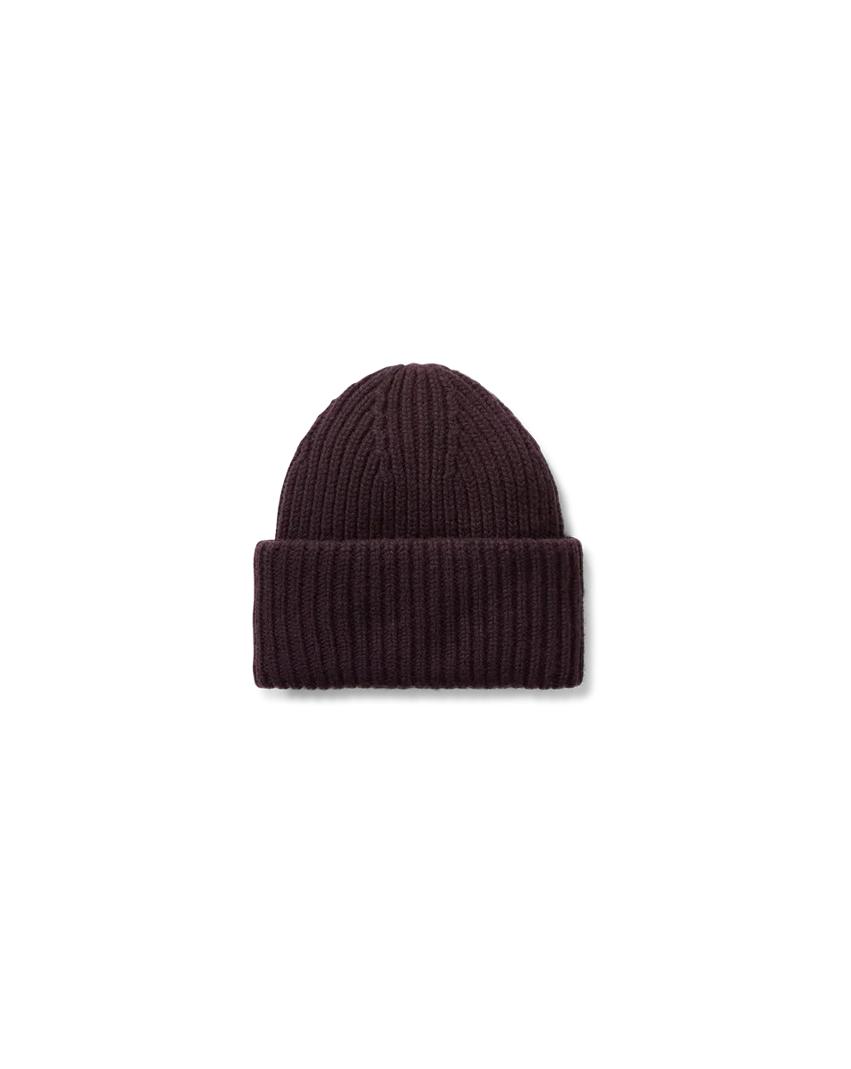 Cashmere Foldover Beanie