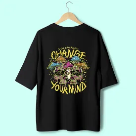 Change Your Mind (Back Print) Oversized T-Shirt