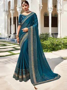 Chiffon Zari Embroidery