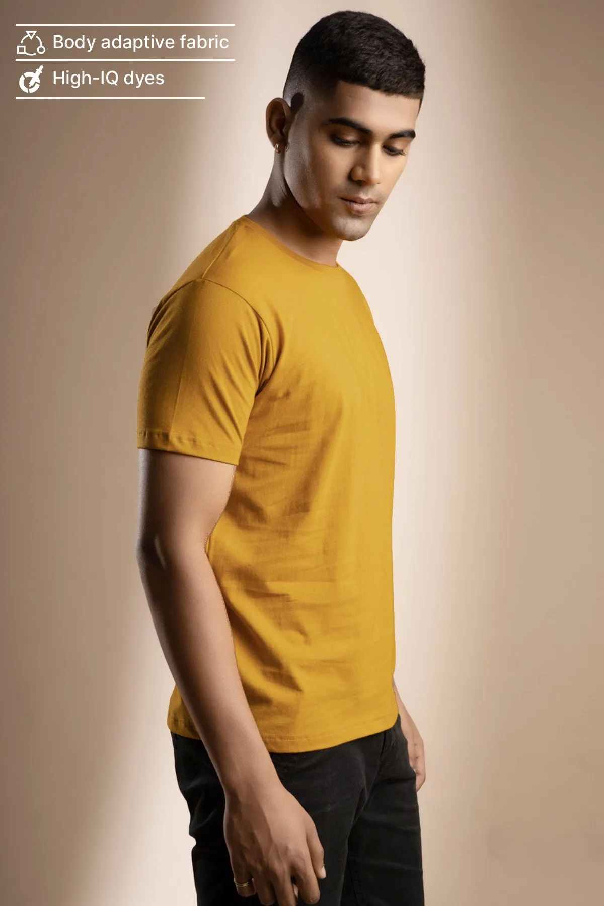 Classic Crew in Mustard