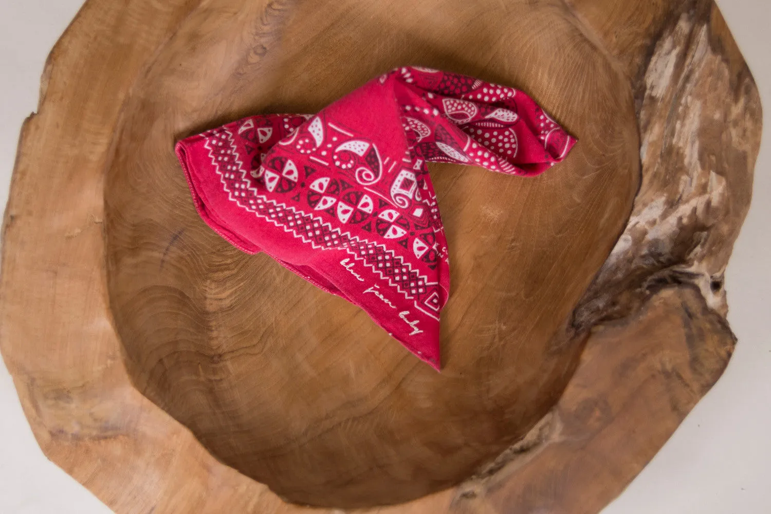 Classic Paisley / All Cotton - Crafted With Pride In America Bandana - Vintage Accessories