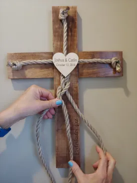 Cord of Three Wedding Cross