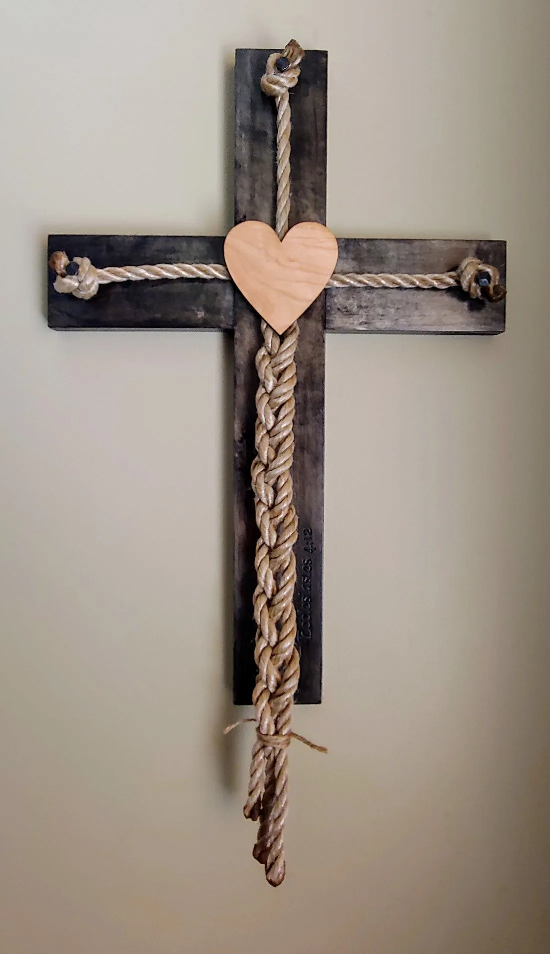 Cord of Three Wedding Cross