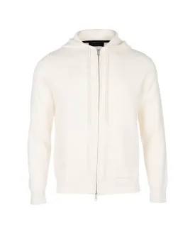 Cotton Cashmere Zip Hoodie