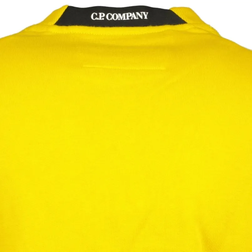 CP COMPANY Arm Lens Sweatshirt Yellow