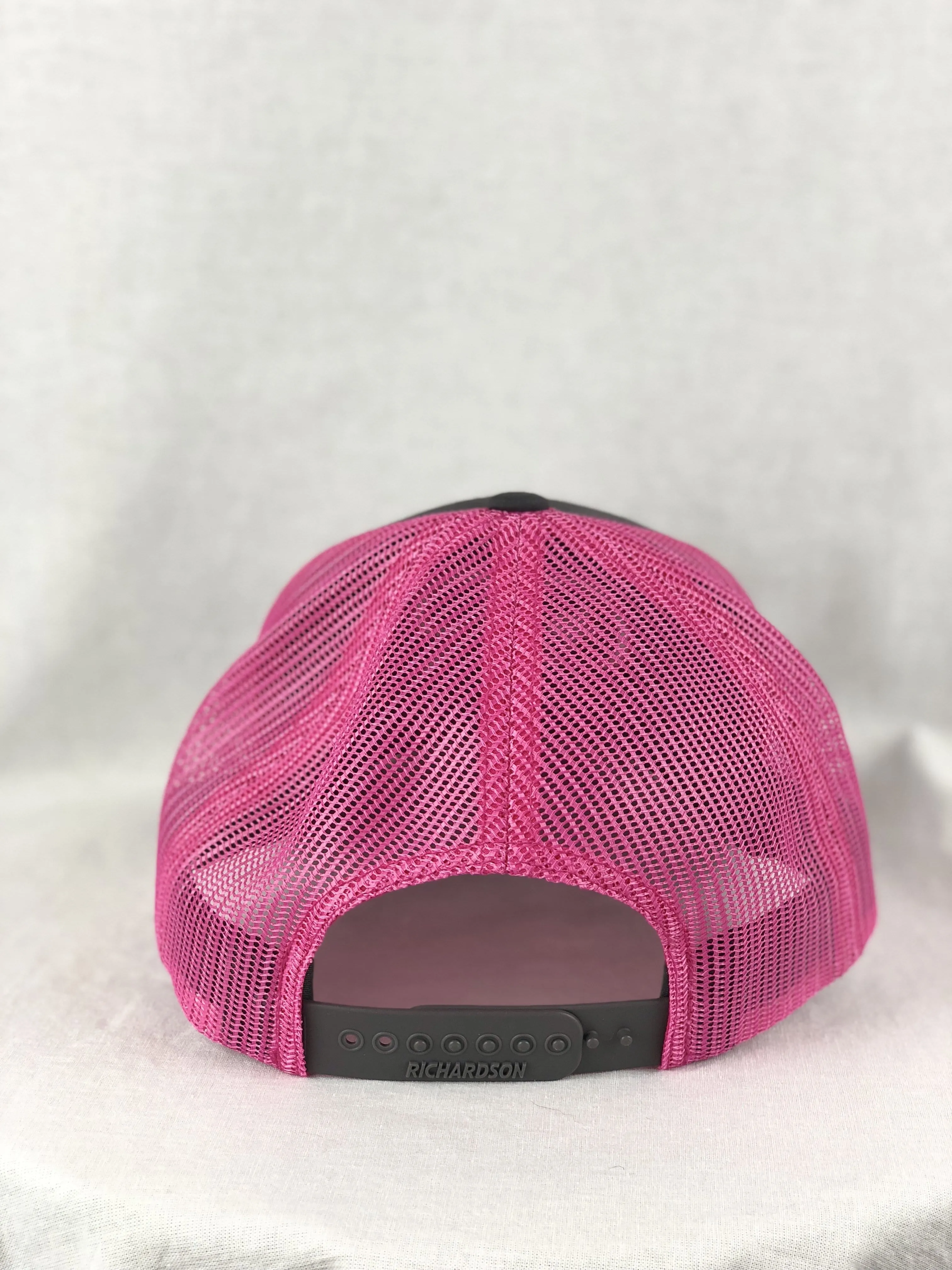 CR Gray and Pink Mesh Hat