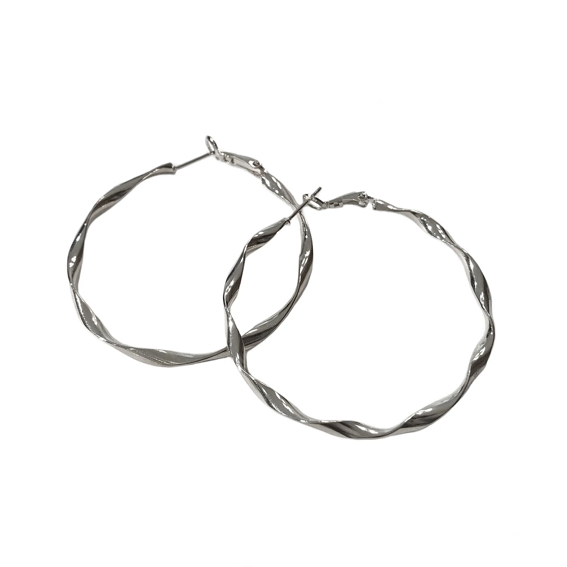 Crysta Ribbon Hoops