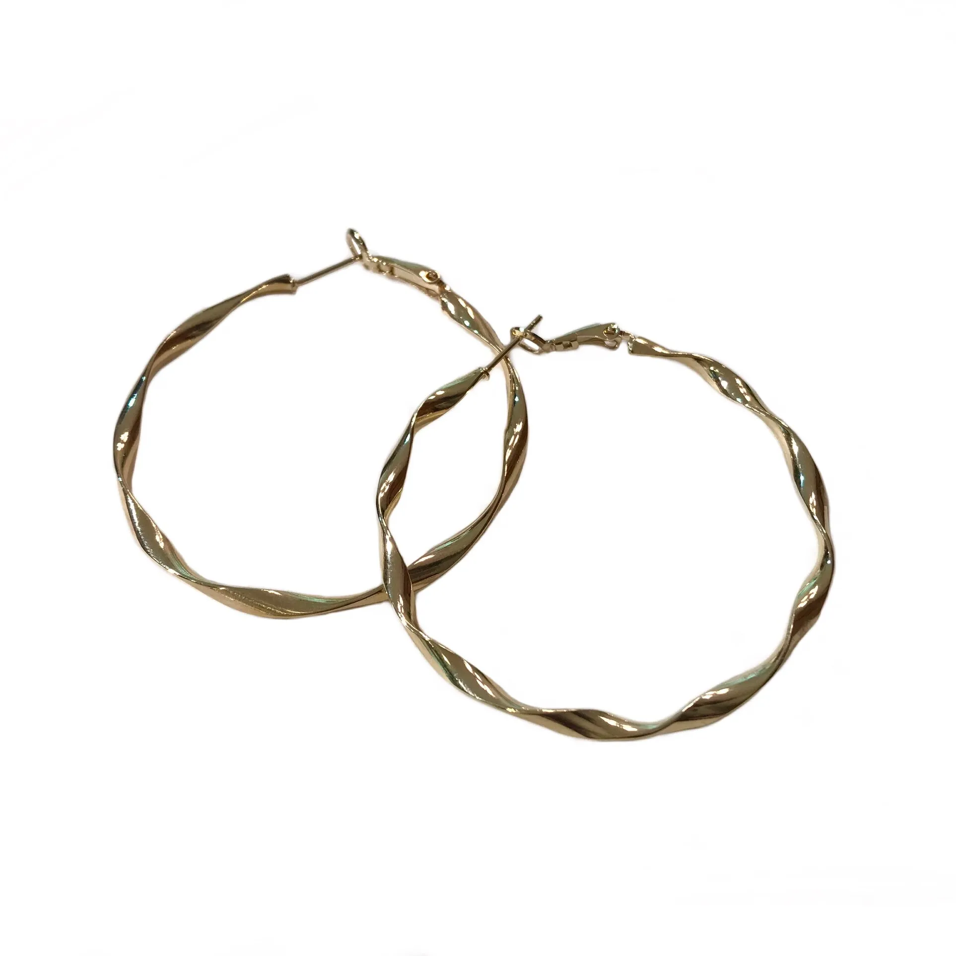 Crysta Ribbon Hoops