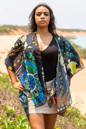 Cultural Healing Chiffon Shawl