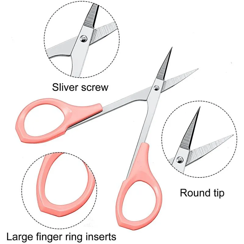 Cuticle Scissors Straight/Curved Blade