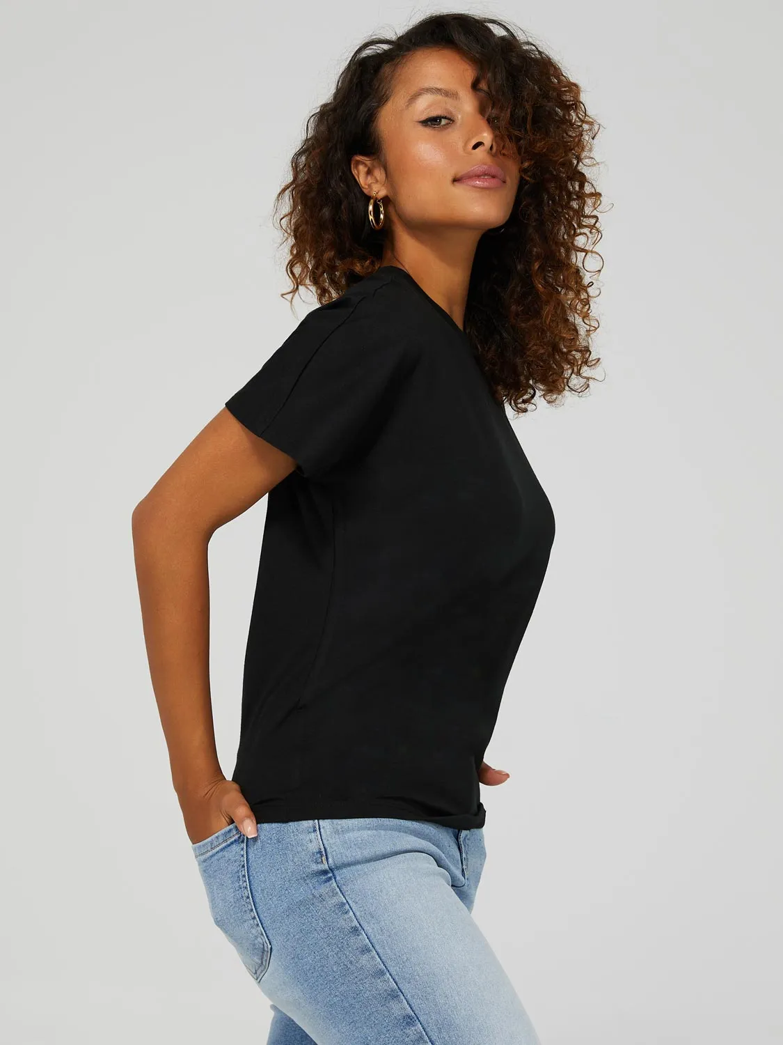 Dolman Sleeve Jersey T-Shirt