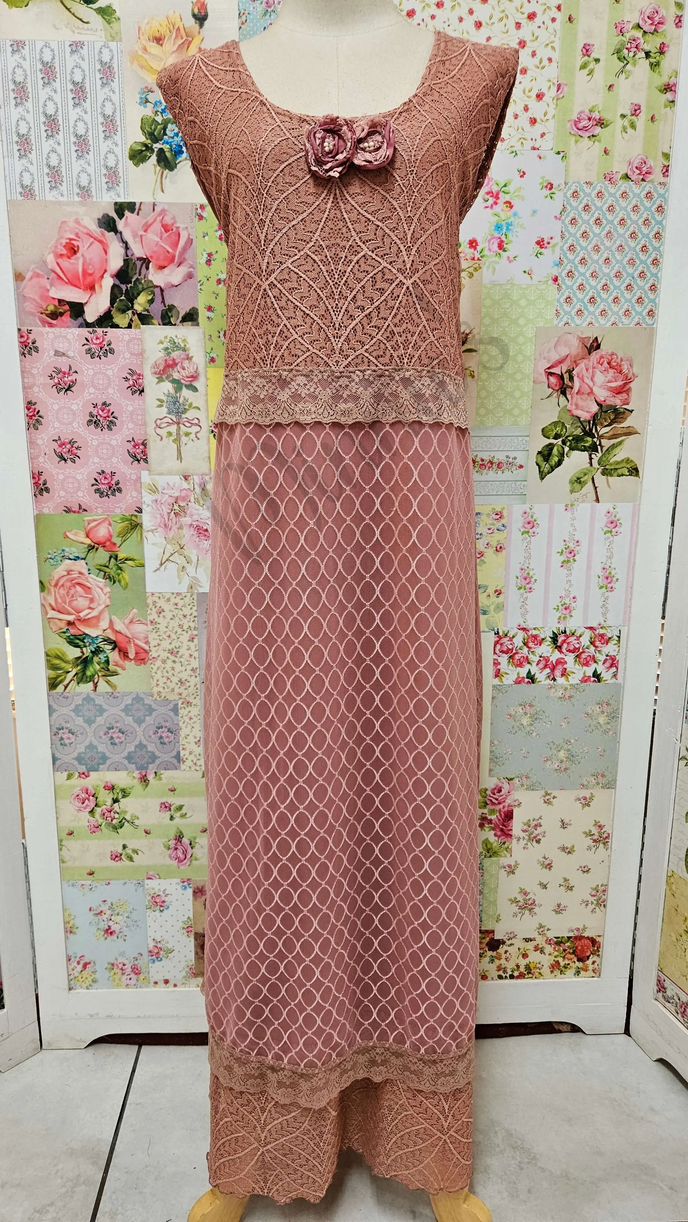 Dusty Pink Dress LR0607