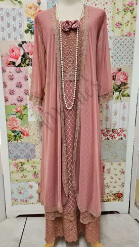 Dusty Pink Dress LR0607