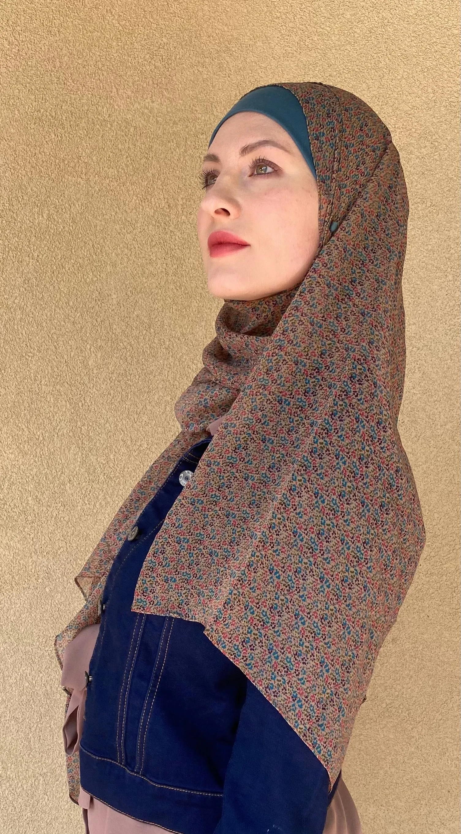 Earthbound Printed Chiffon Shawls/Hijabs