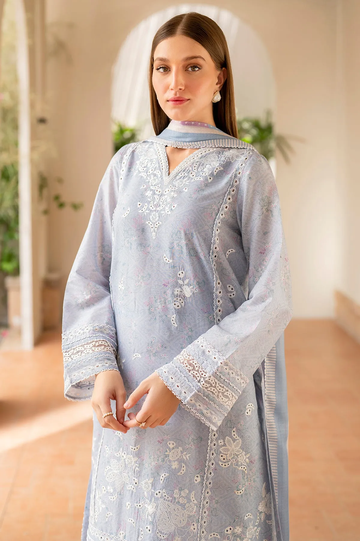 EMBROIDERED LAWN USE-9043