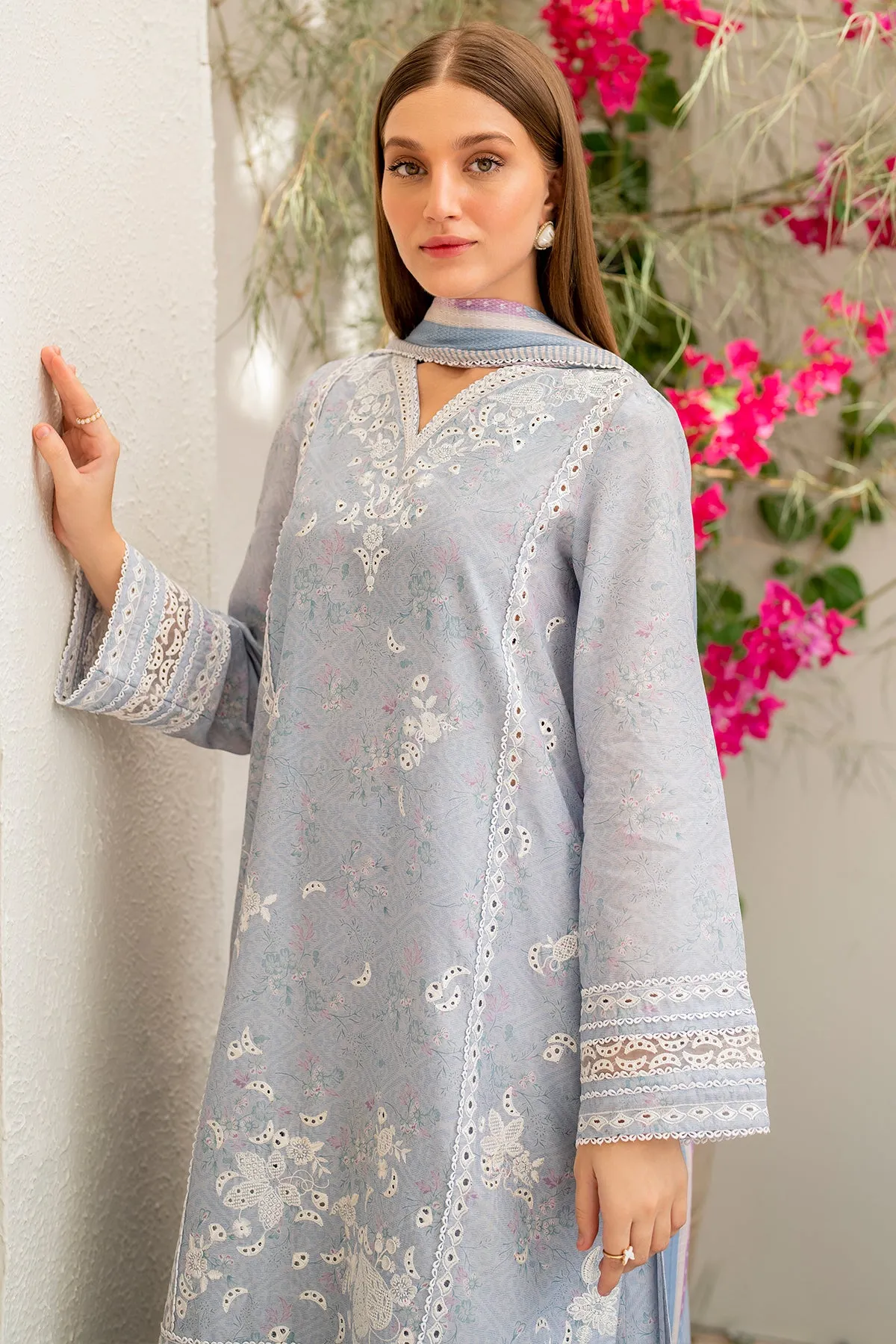 EMBROIDERED LAWN USE-9043